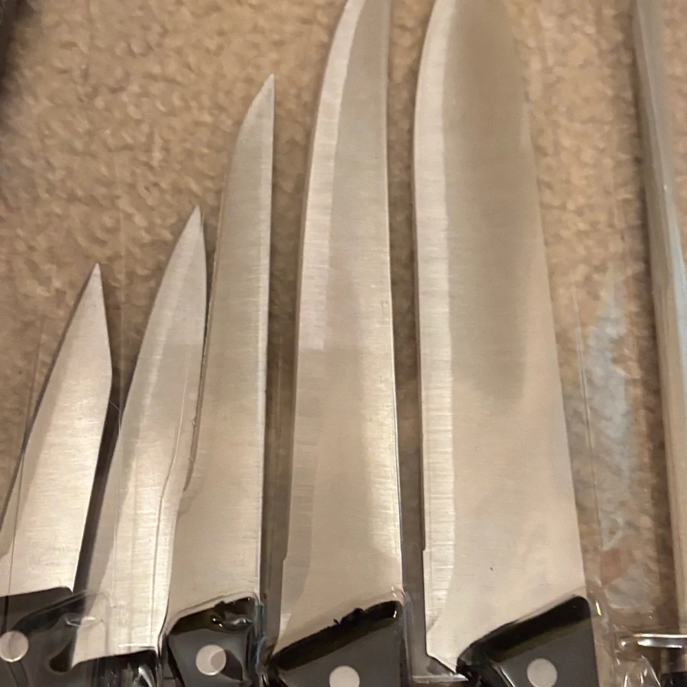 KüchenStolz 6-Piece Cutlery Set with Cutting Board